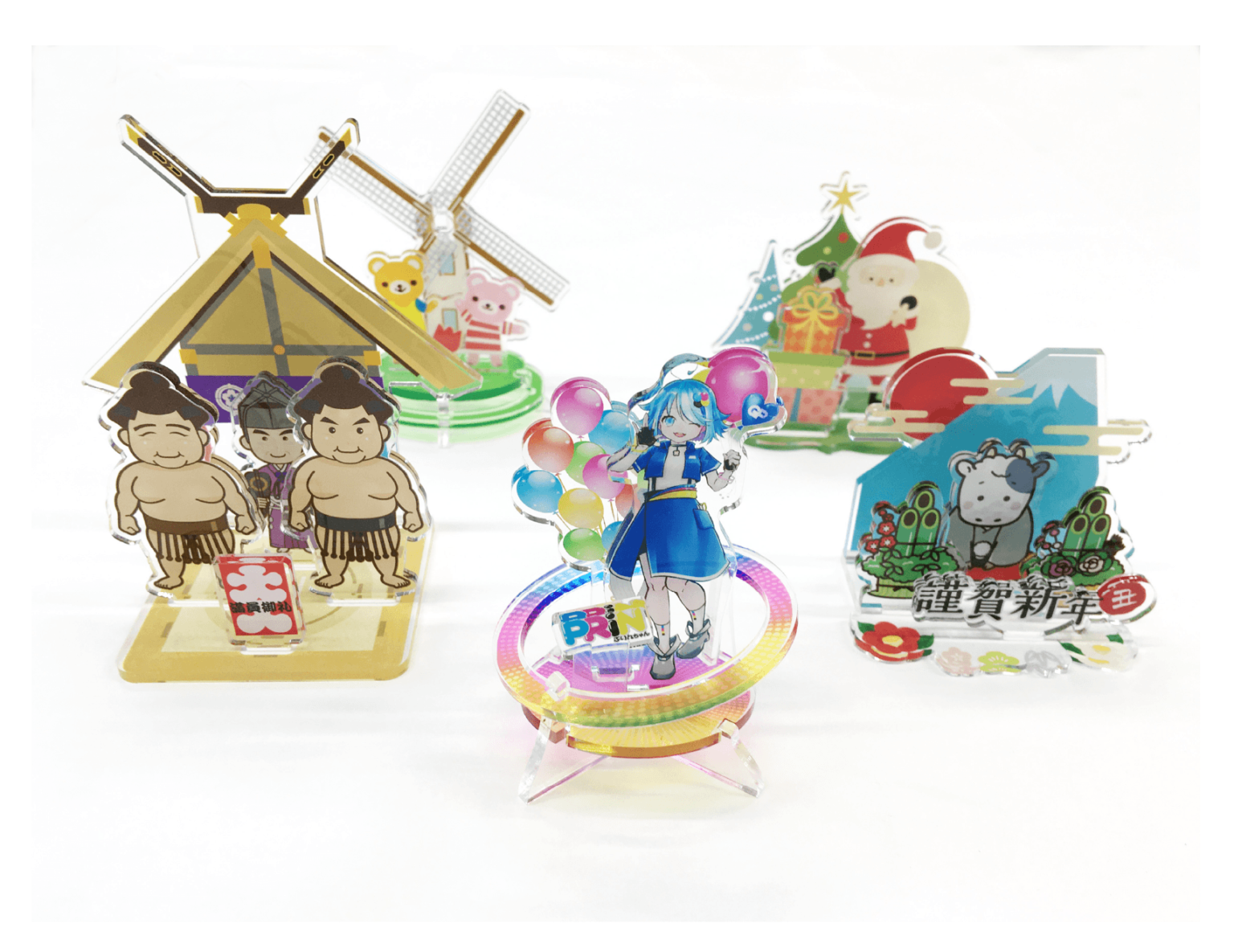 会社イベント用 荘司グッズ】君とゆきて咲く アクリルスタンド 斎藤一