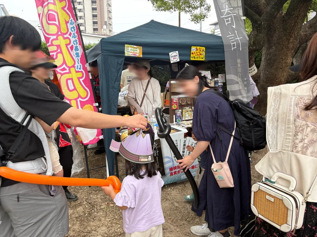 桶狭間古戦場まつりに出店いたしました
